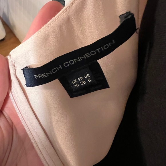 French Connection silk Dress Size 8 petal pink - Picture 3 of 6